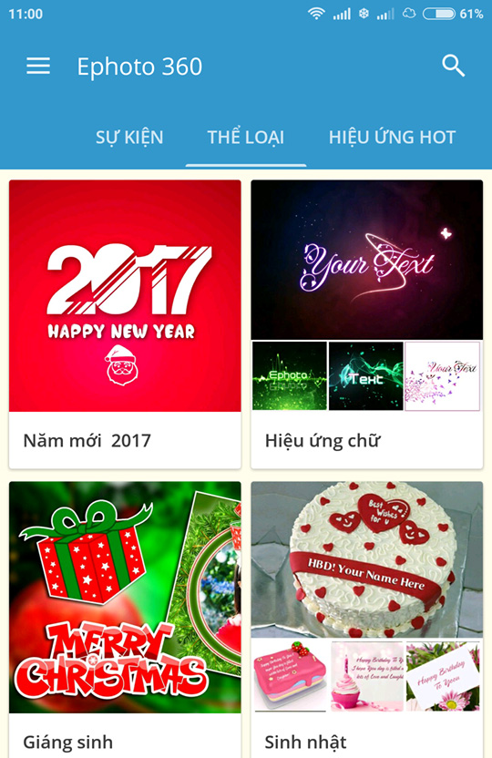 Ghép Ảnh Tết Online Với Ứng Dụng Ephoto 360 Cho Android