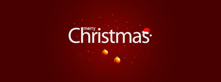 Cover facebook merry christmas đẹp