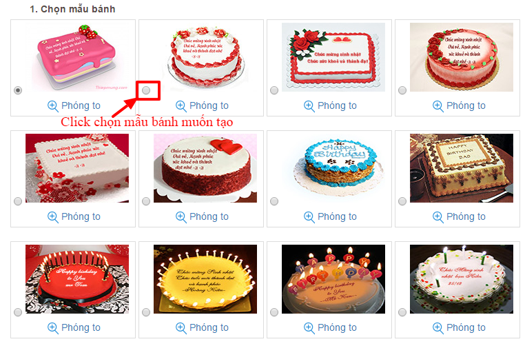 Hướng dẫn viết lời chúc lên bánh sinh nhật trực tuyến chỉ với 5 giây