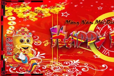 Cover facebook happy new year đẹp